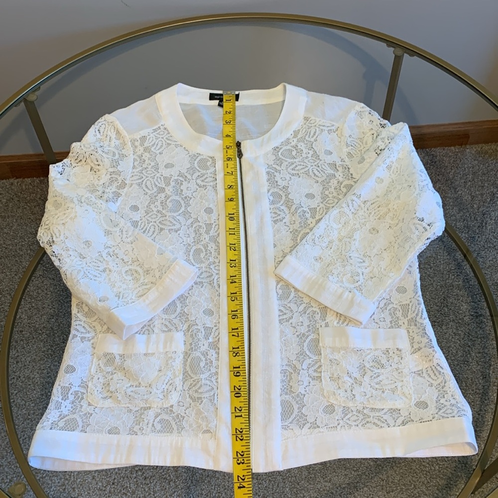 Spense Lace Jacket Size M - Picture 11 of 16